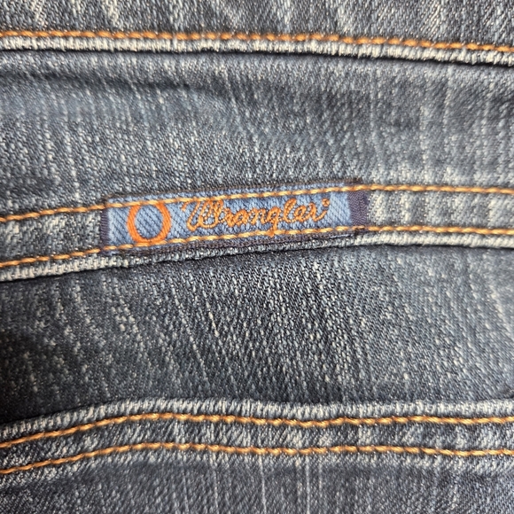 Wrangler Q Baby No Gap Waistband Bootcut Jeans Size 13/14 - Picture 8 of 11